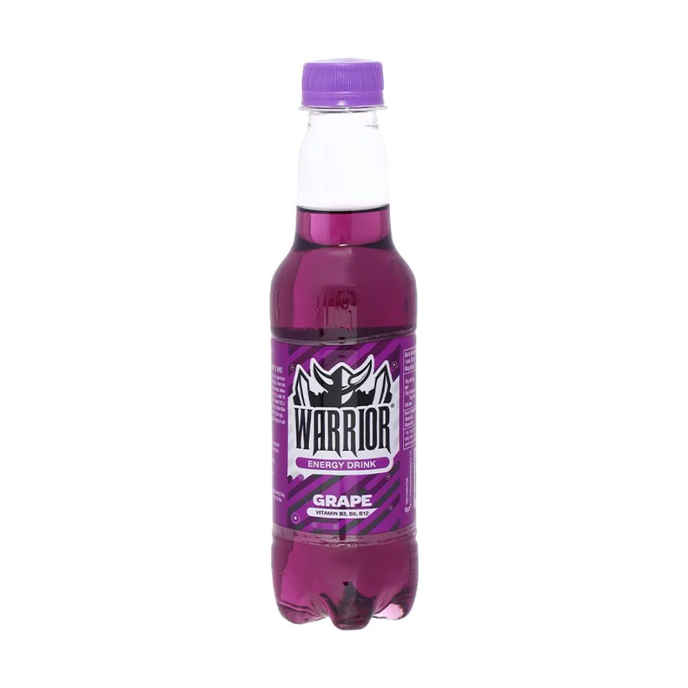 Warrior Energy Drink Grape 330ml