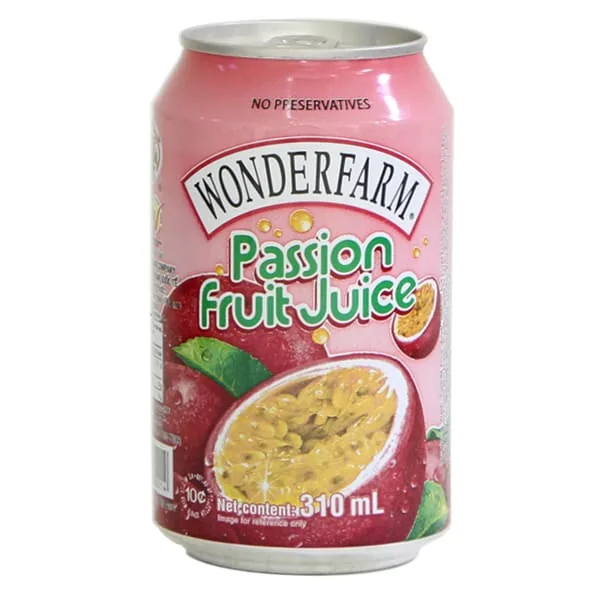 Wonderfarm Juice Passion Fruit 310ml