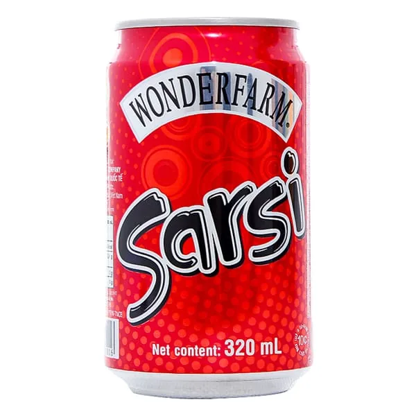 Wonderfarm Soft Drink Sarsi 320ml