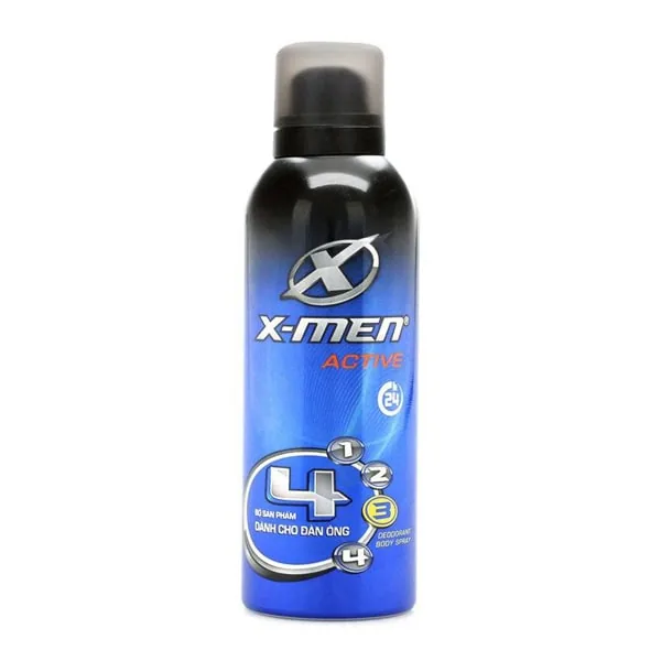 Xmen Deodorant Spray Active For Men 150ml